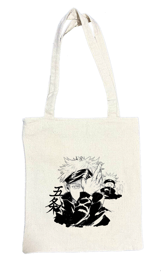 jujutsu kaisen GOJO  tote bag biege 27