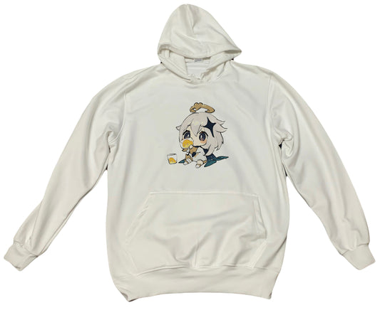 Genshin Impact OverSize hoodie White 6