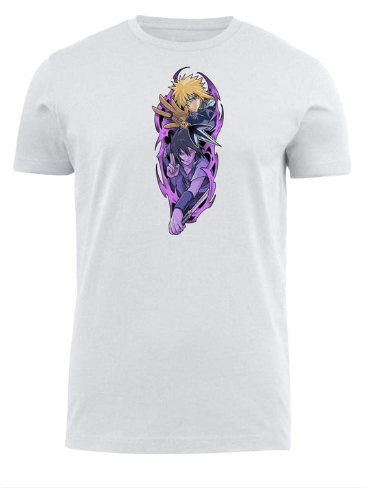 Naruto Shippuden t- shirt fat White 27