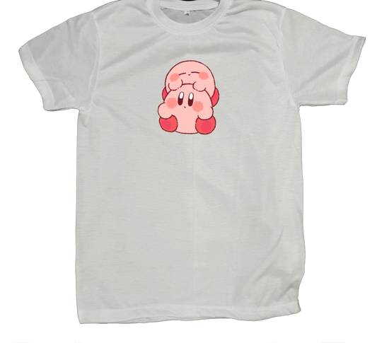 Cute Anime Kirby T-Shirt – Kawaii Graphic Tee, Soft Casual fit Sleeve Shirt for Women, Men, Teens, and Gaming Fans 27