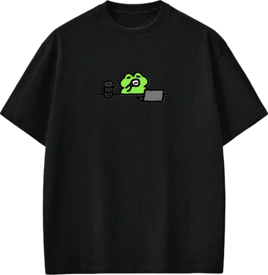 Frog One Size t- shirt Black 27