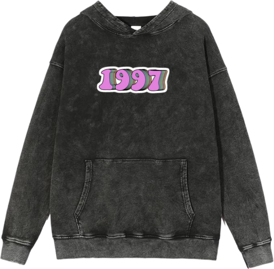 age Oversize  Hoodie Washed gray 1997