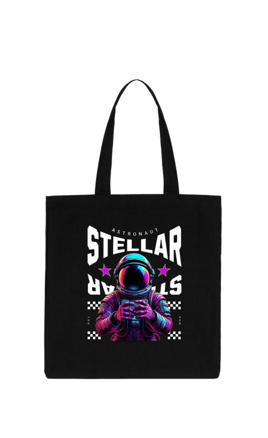 aliens tote bag Black 23
