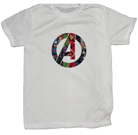Marvel t- shirt fat White 28