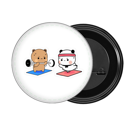 badge pin for bag workout gym pilates 27