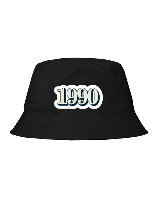 age Bucket hat Fishman hat cap Black 1990