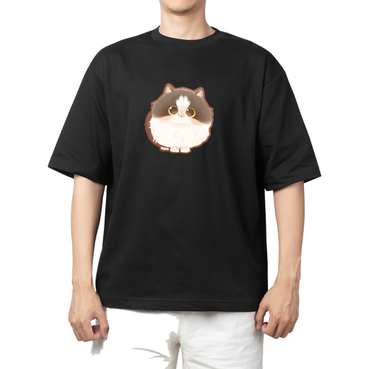 cat One Size t- shirt Black 28