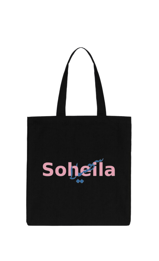 names tote bag Black Soheila 28