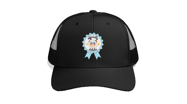 Baseball cap Black officially delulu 76