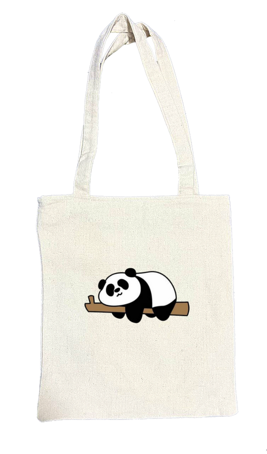 PANDA tote bag beige 28
