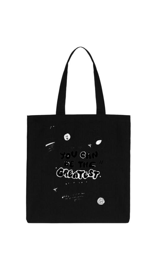 YOU CAN BE THE!! GREATEST tote bag Black 28