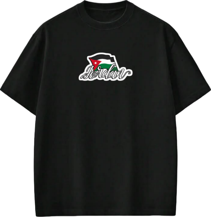 Jordan t- shirt Oversize Black 28