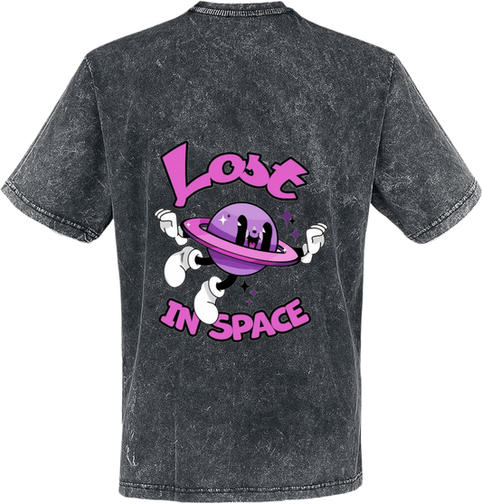 Lost IN SPACE t- shirt One Size Washed Back 28