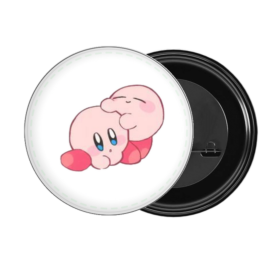 Cute Anime Kirby Bunny Pin Button – Kawaii Pink Rabbit Costume Metal Badge, Aesthetic Backpack & Jacket Accessories, Perfect Gift for Gamers and Anime Fans 28