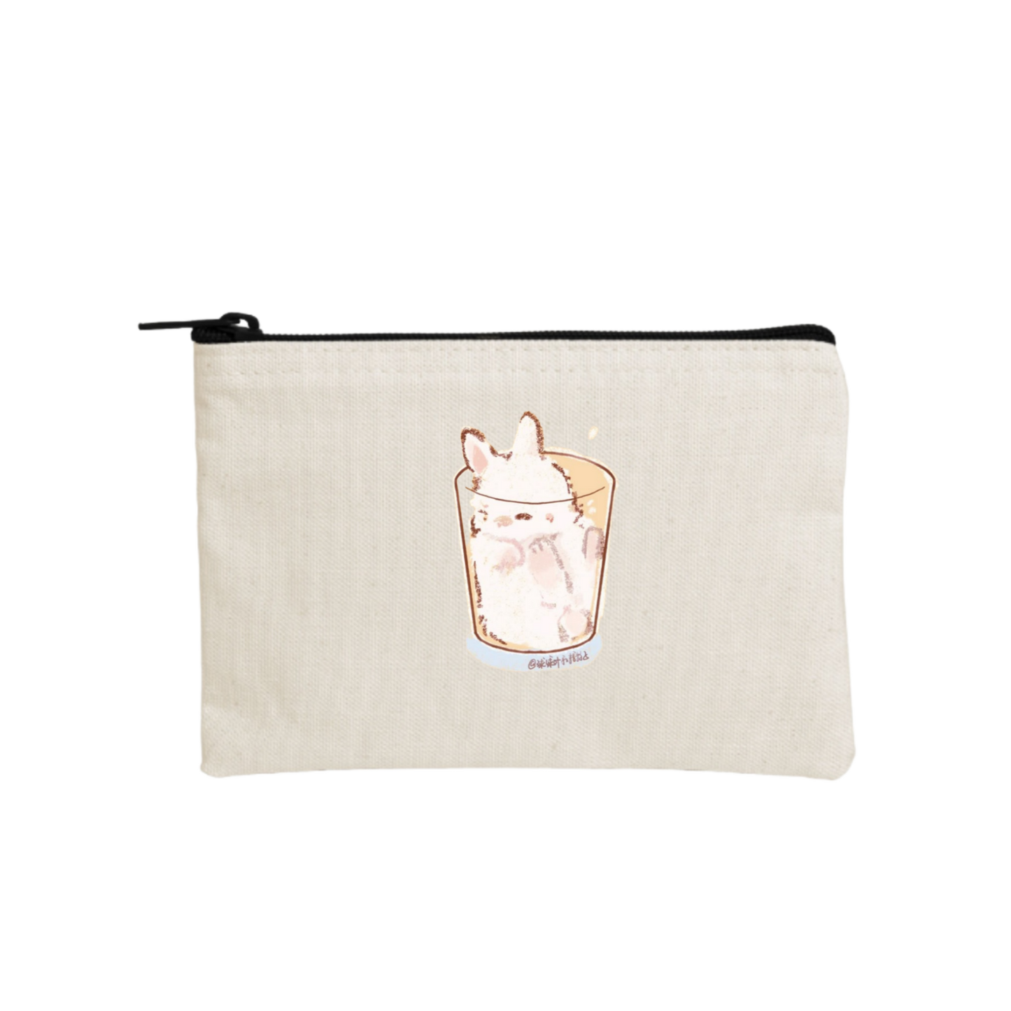 bunny wallet pencil case Beige 28