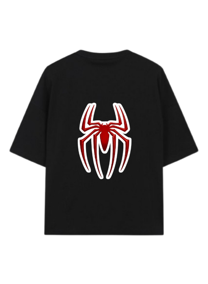 Spiderman t- shirt One Size Black Back 28
