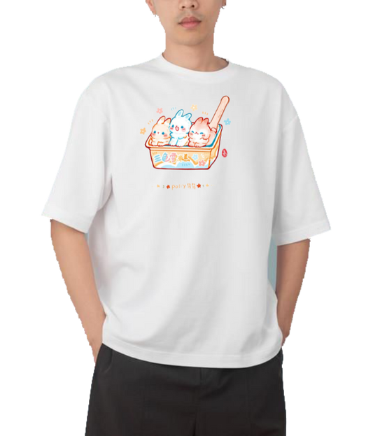 bunny One Size t- shirt White 28