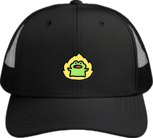 Frog Baseball cap Black 28