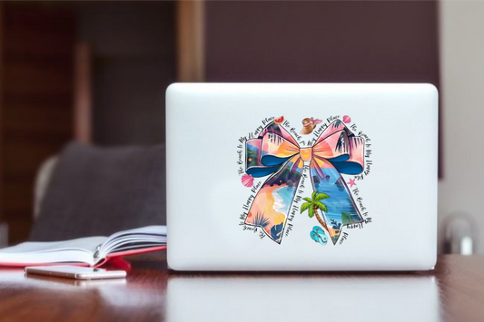 Summer Vibes Laptop Sticker 28