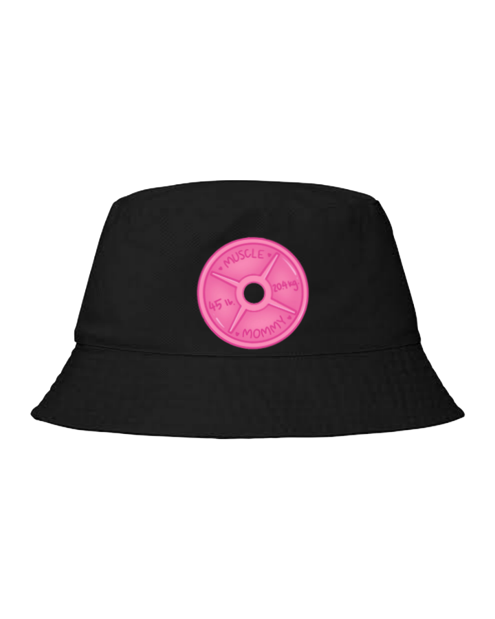 workout gym pilates Bucket hat Fishman hat cap Black 28