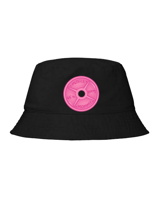 workout gym pilates Bucket hat Fishman hat cap Black 28