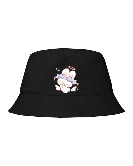 bunny Bucket hat Fishman hat cap Black 28