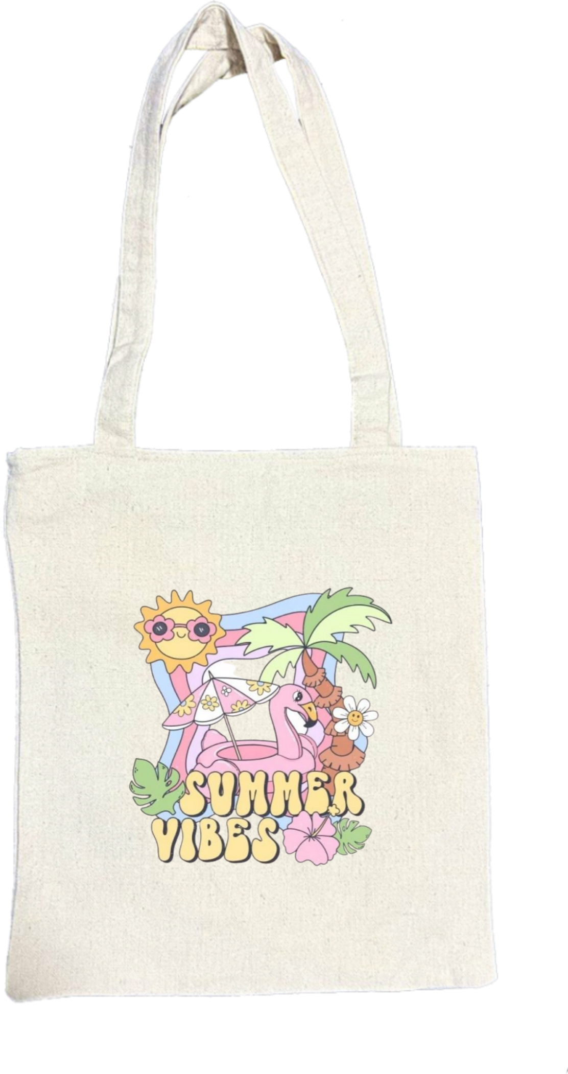 Summer Vibes tote bag Beige 28