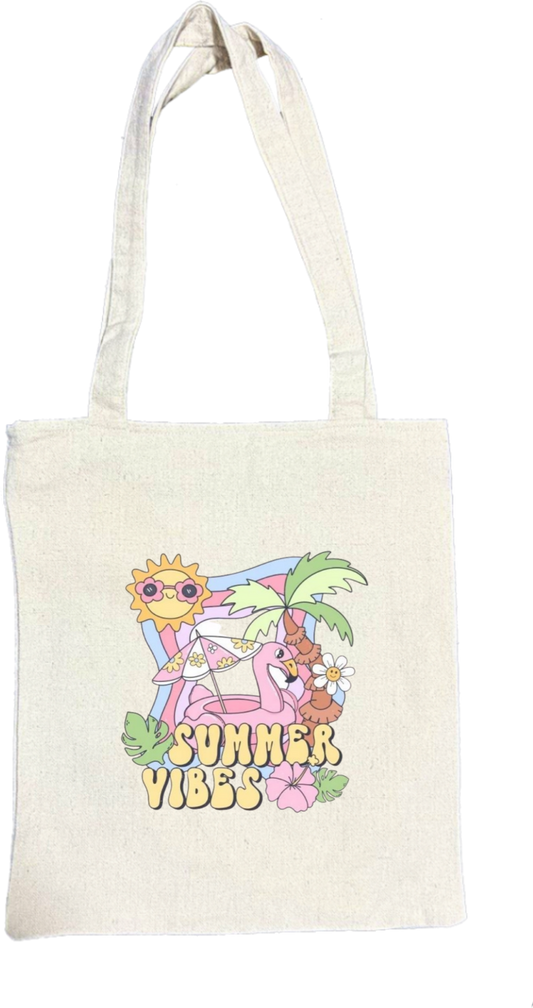 Summer Vibes tote bag Beige 28