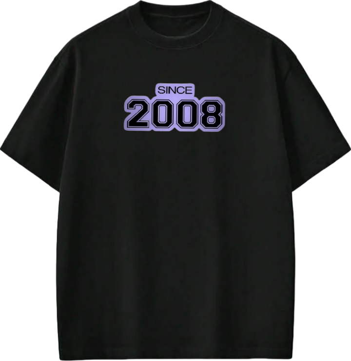 age t- shirt Black  2008