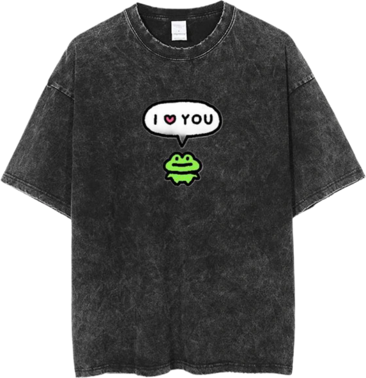 Frog One Size t- shirt Washed 28
