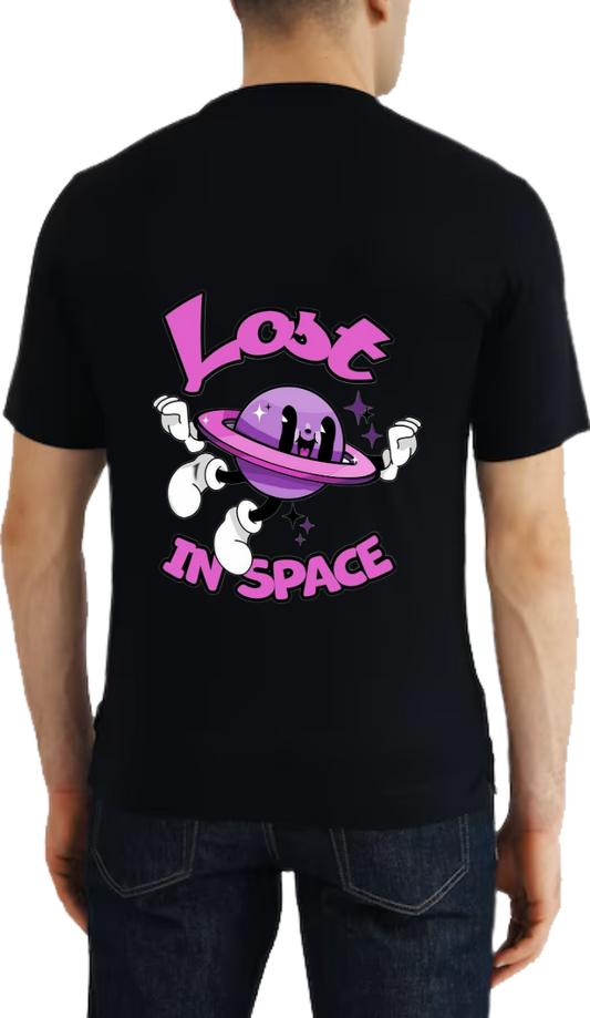 Lost IN SPACE t- shirt One Size Black back 28