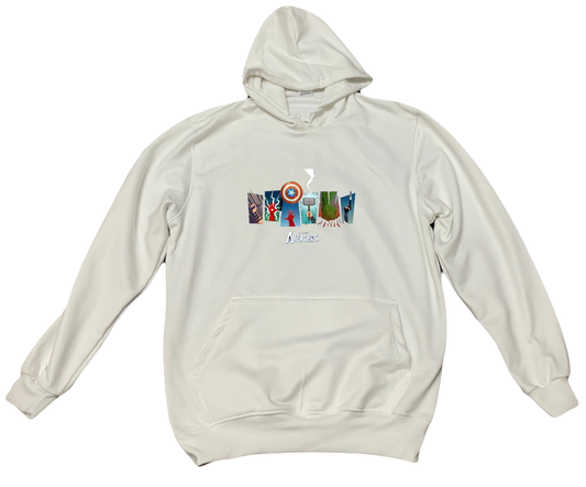 Marvel One Size hoodie White 28