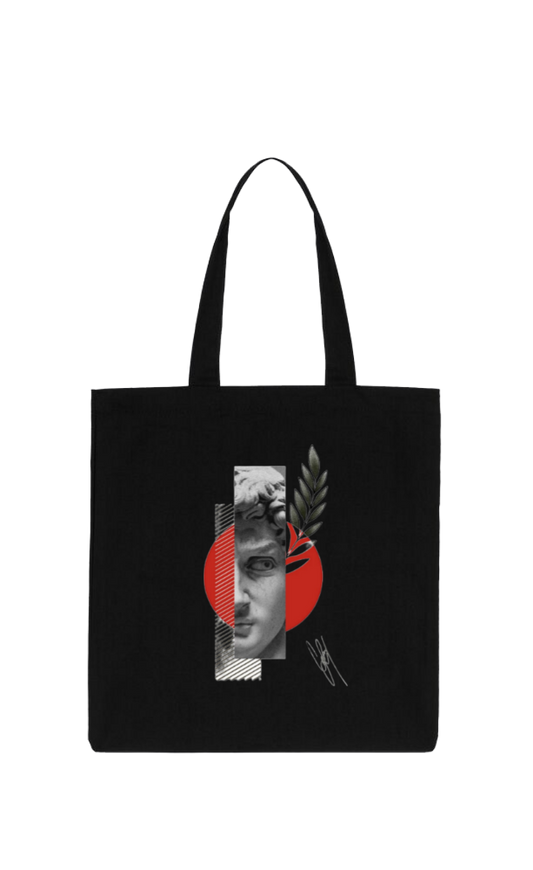 ديفيد لمايكل أنجلو Tote bag Black 215