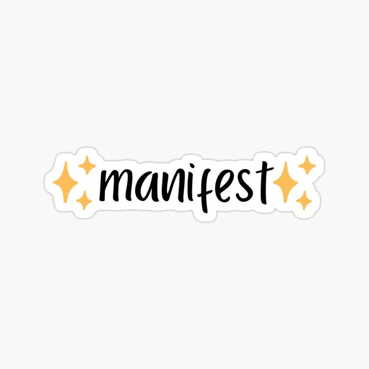 Sticker manifest 28
