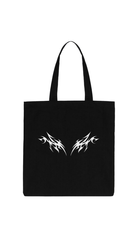 Goth tote bag Black 28