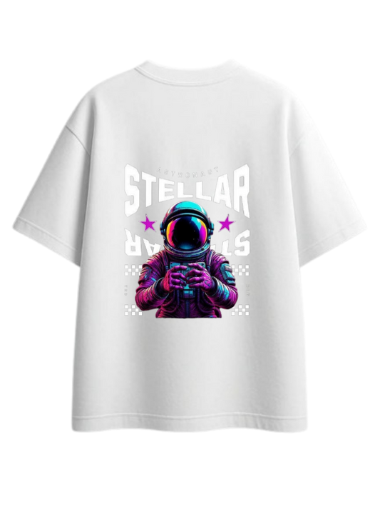 aliens One Size t- shirt White Back 28