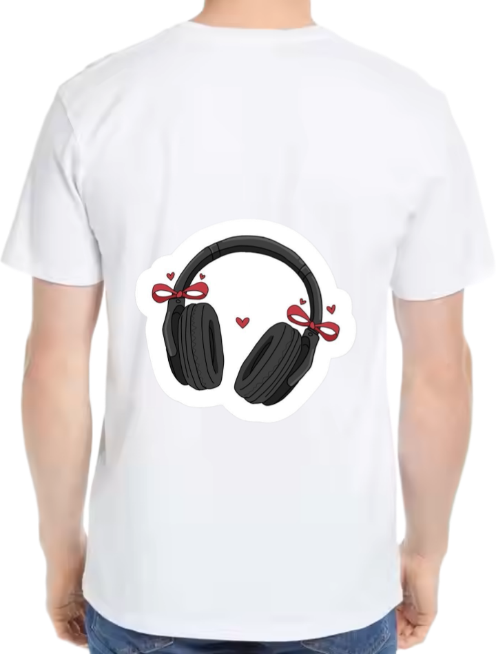 AYDESİGN t- shirt One Size White back 28