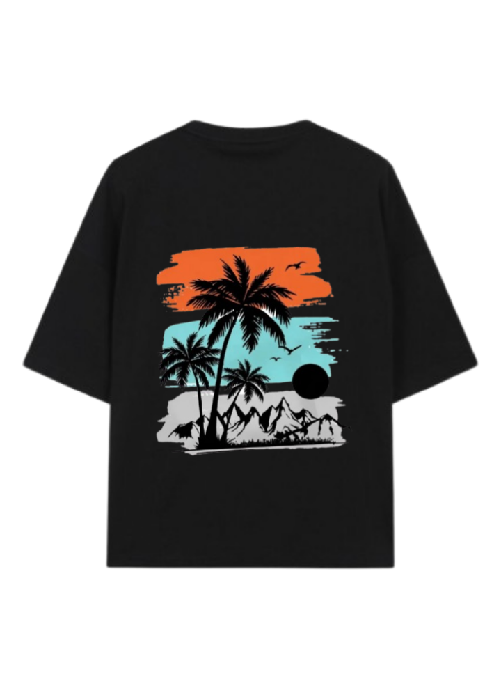 Summer Vibes t- shirt Black Back 28