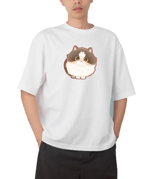 cat One Size t- shirt White 28