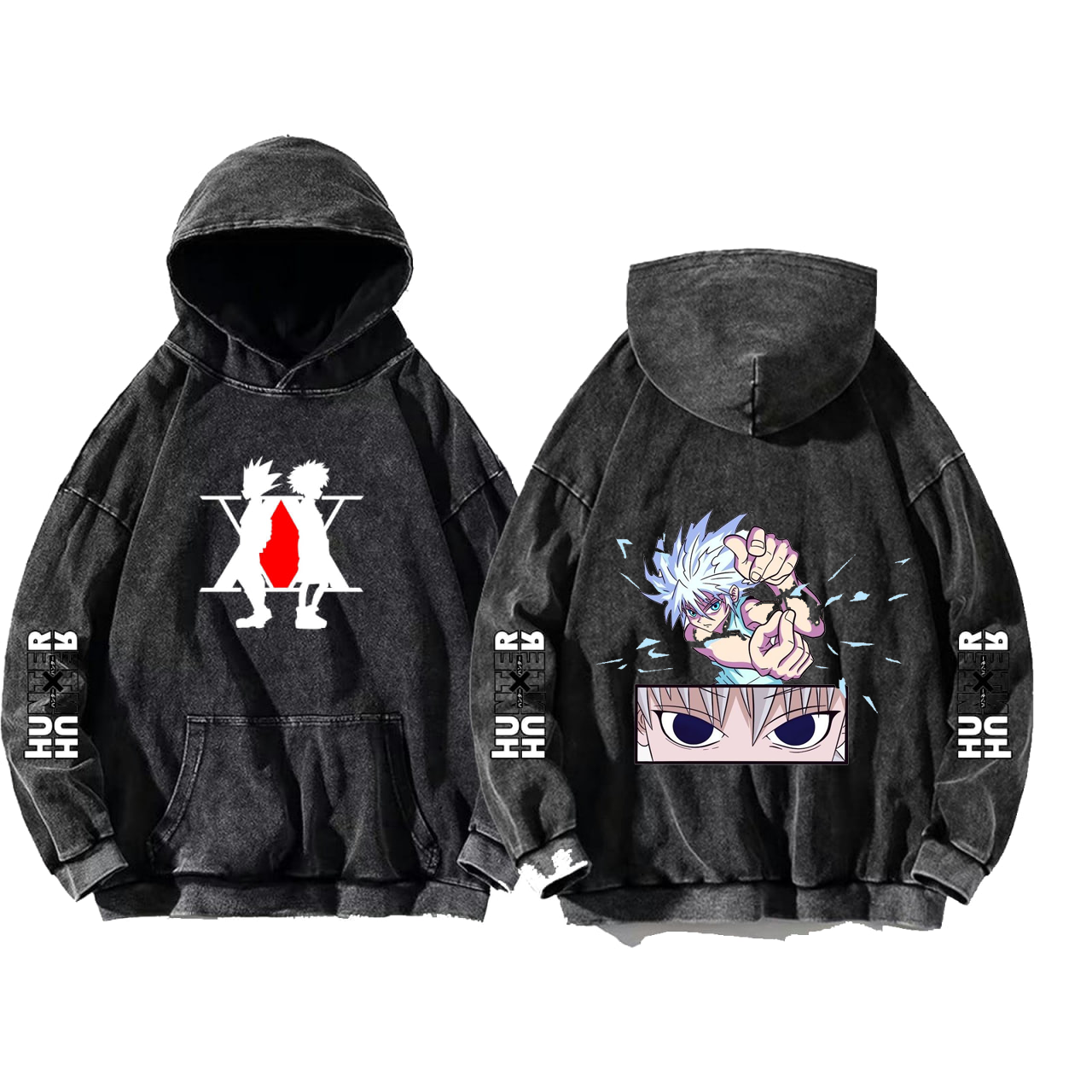 Hunter × Hunter One Size hoodie Washed Back 28