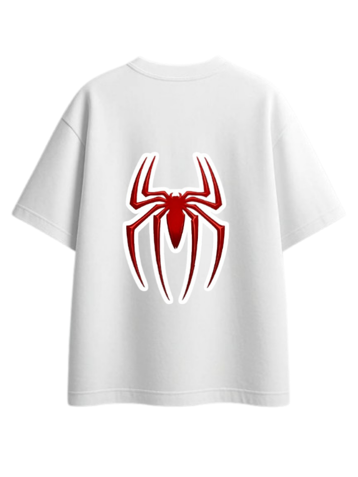 Spiderman t- shirt One Size White Back 28