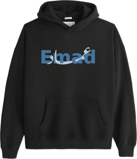 names One Size hoodie Black Emad 28