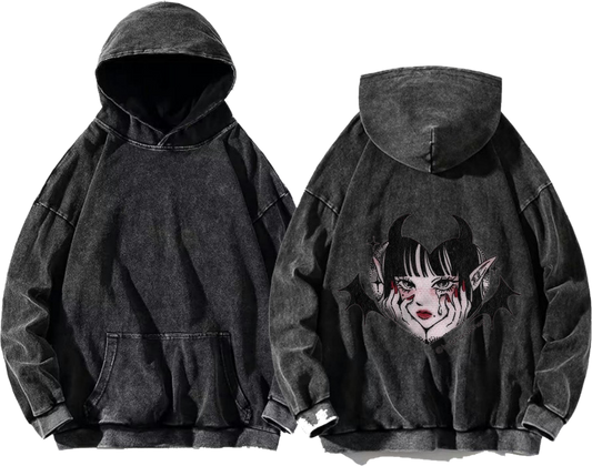 Jujutsu Kaisen One Size hoodie Washed Back 28