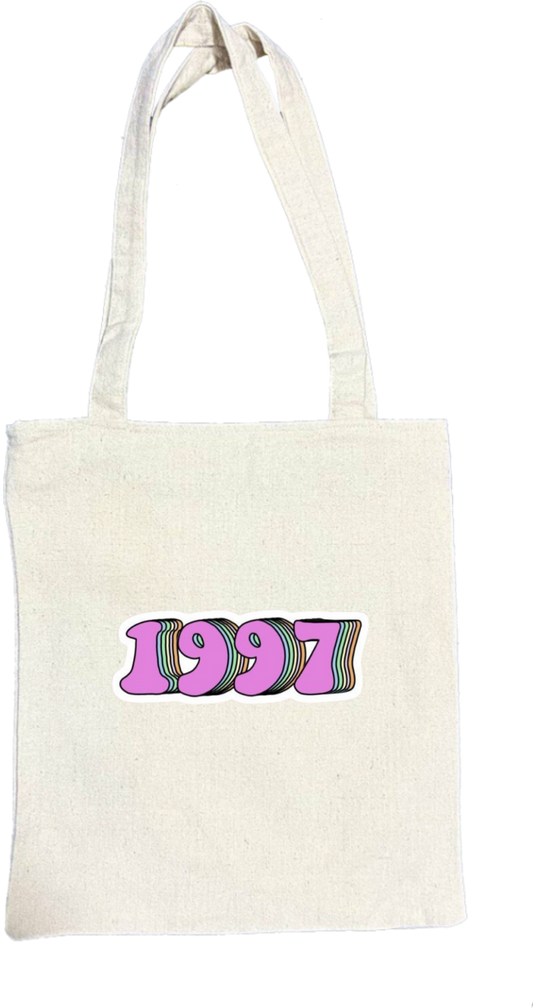 age tote bag Beige 1997