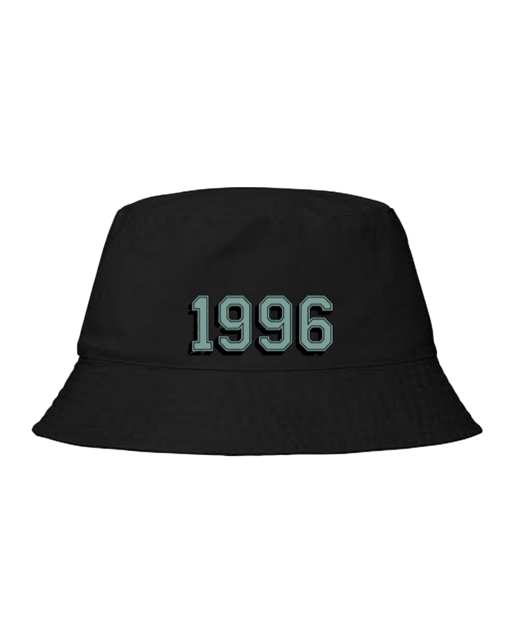age Bucket hat Fishman hat cap Black 1996