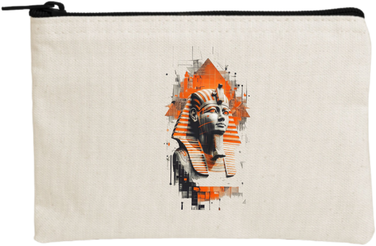 Egypt wallet pencil case Beige 29