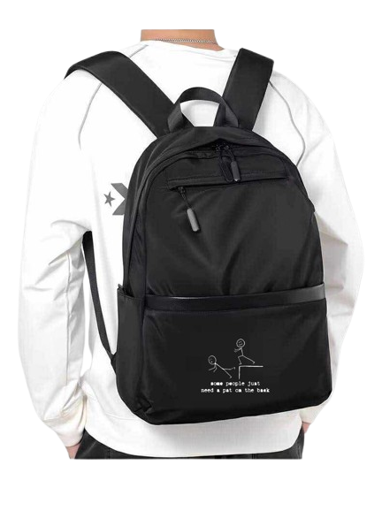 some people just need a pat on the back School Back bag bag 78