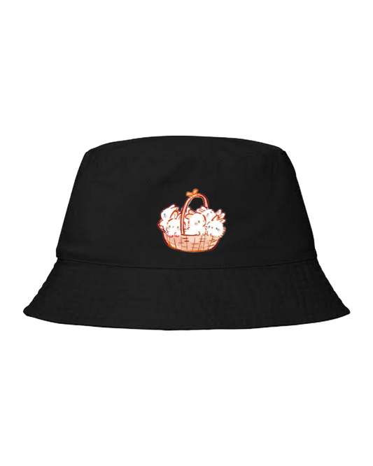 bunny Bucket hat Fishman hat cap Black 29