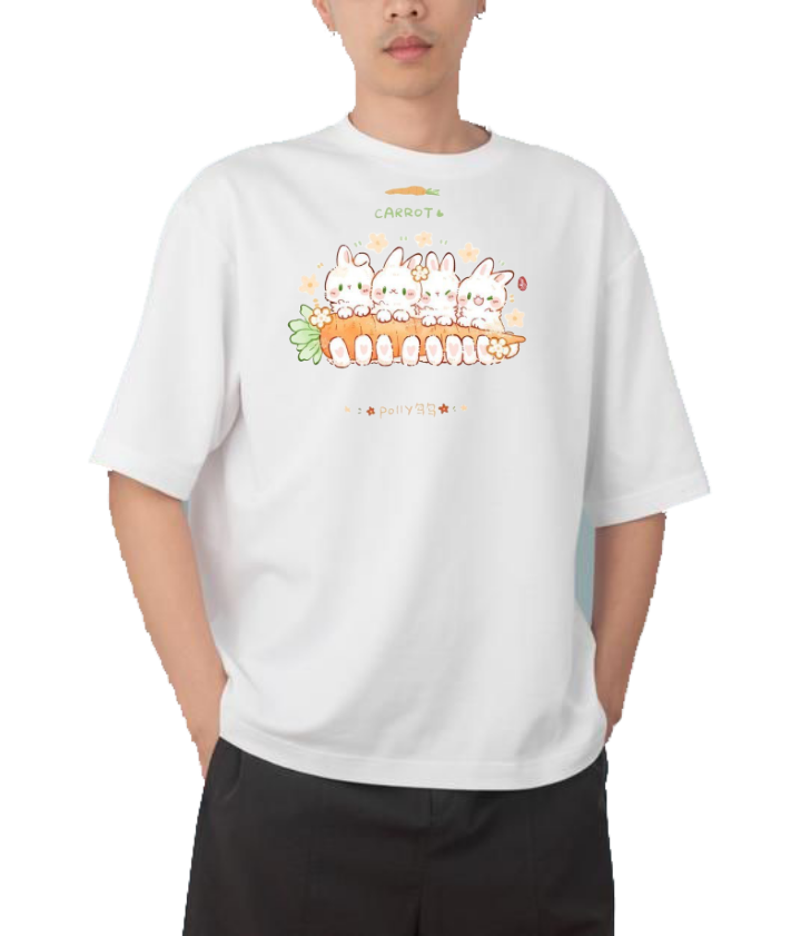 bunny One Size t- shirt White 29