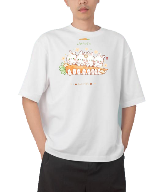 bunny One Size t- shirt White 29